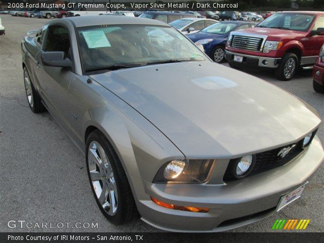 2008 Ford Mustang GT Premium Coupe in Vapor Silver Metallic