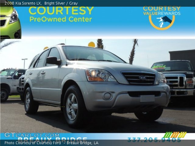 2008 Kia Sorento LX in Bright Silver