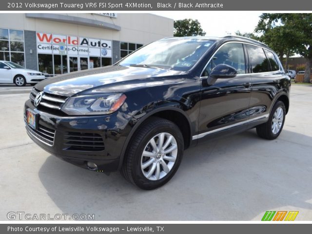 2012 Volkswagen Touareg VR6 FSI Sport 4XMotion in Black
