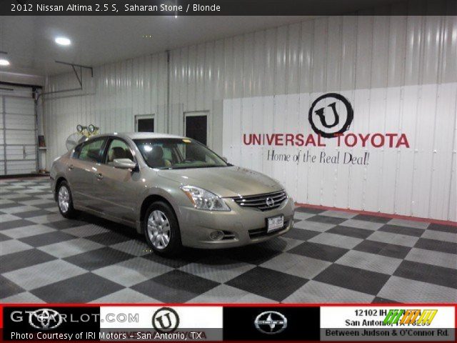 2012 Nissan Altima 2.5 S in Saharan Stone