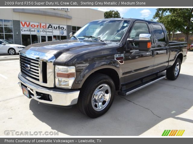2009 Ford F350 Super Duty XL Crew Cab in Sterling Grey Metallic