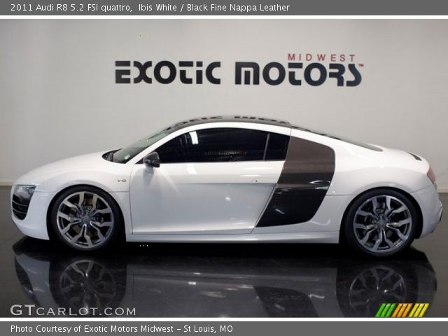 2011 Audi R8 5.2 FSI quattro in Ibis White