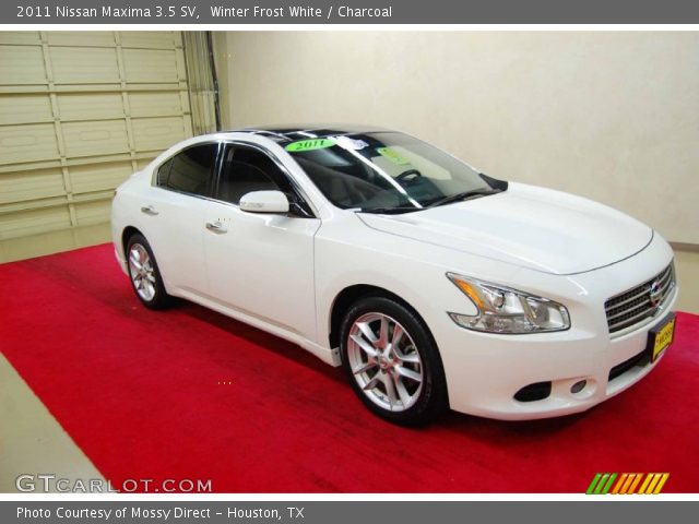 2011 Nissan Maxima 3.5 SV in Winter Frost White