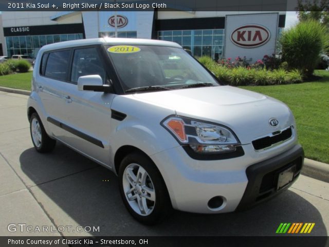 2011 Kia Soul + in Bright Silver