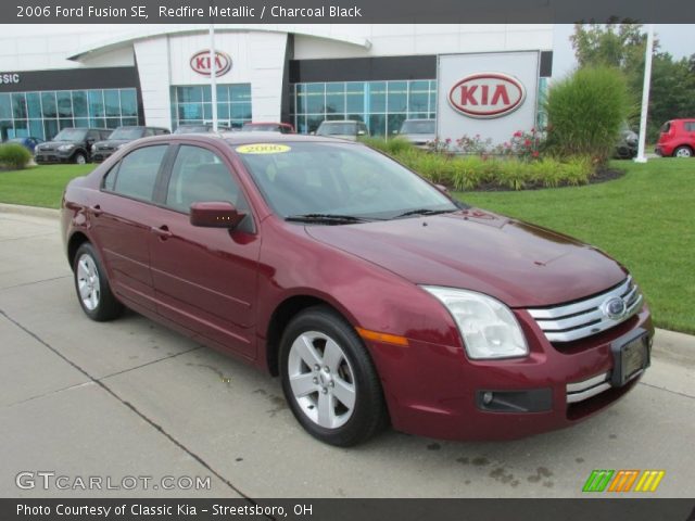 2006 Ford Fusion SE in Redfire Metallic