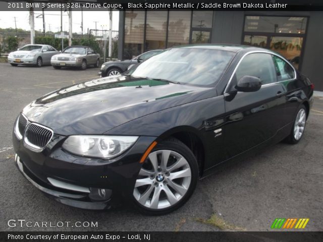 2011 BMW 3 Series 328i xDrive Coupe in Black Sapphire Metallic