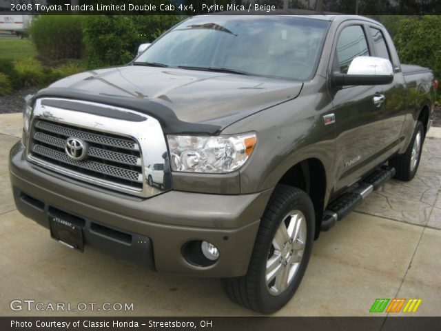 2008 Toyota Tundra Limited Double Cab 4x4 in Pyrite Mica