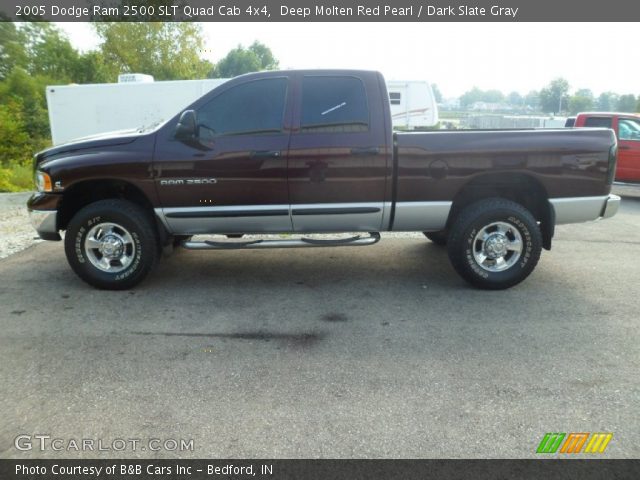 2005 Dodge Ram 2500 SLT Quad Cab 4x4 in Deep Molten Red Pearl