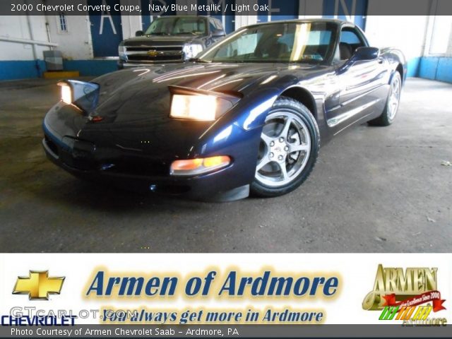 2000 Chevrolet Corvette Coupe in Navy Blue Metallic