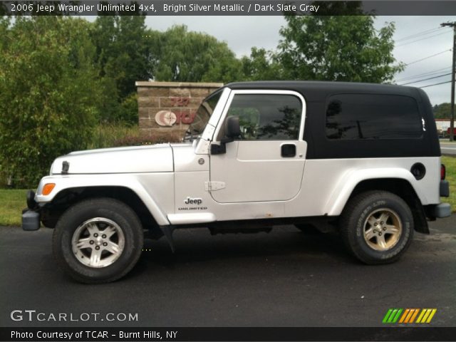 2006 Jeep Wrangler Unlimited 4x4 in Bright Silver Metallic