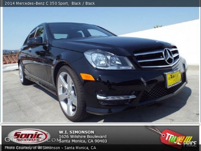 2014 Mercedes-Benz C 350 Sport in Black
