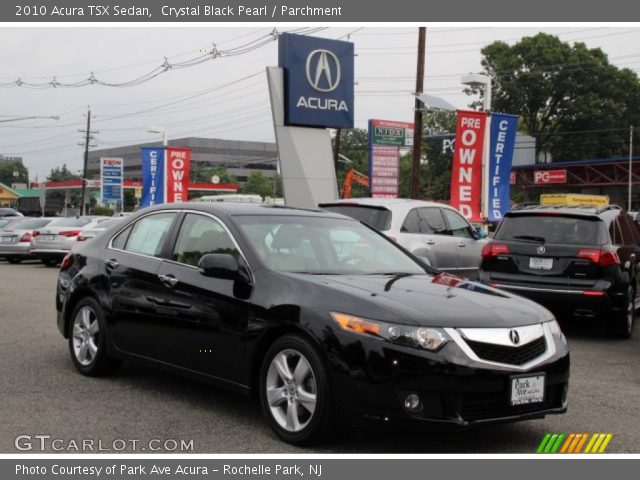 2010 Acura TSX Sedan in Crystal Black Pearl
