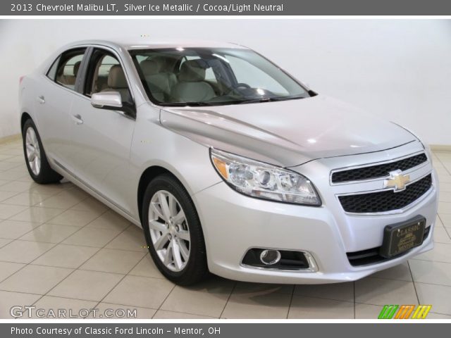 2013 Chevrolet Malibu LT in Silver Ice Metallic