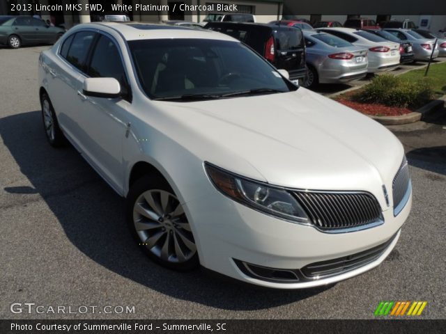 2013 Lincoln MKS FWD in White Platinum