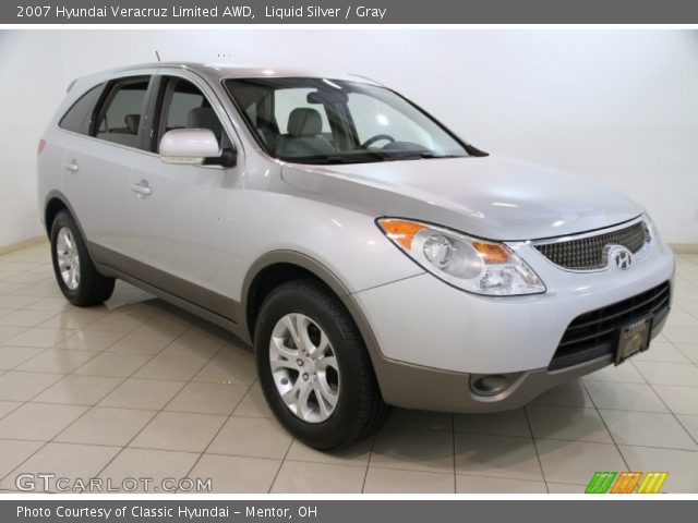 2007 Hyundai Veracruz Limited AWD in Liquid Silver