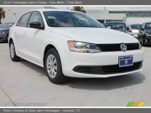 2014 Volkswagen Jetta S Sedan in Pure White