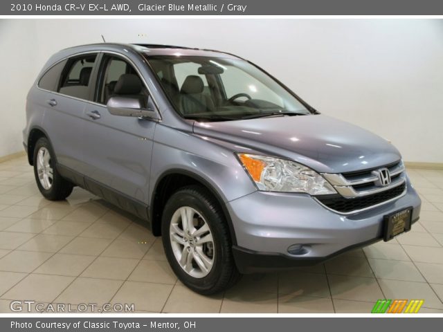 2010 Honda CR-V EX-L AWD in Glacier Blue Metallic