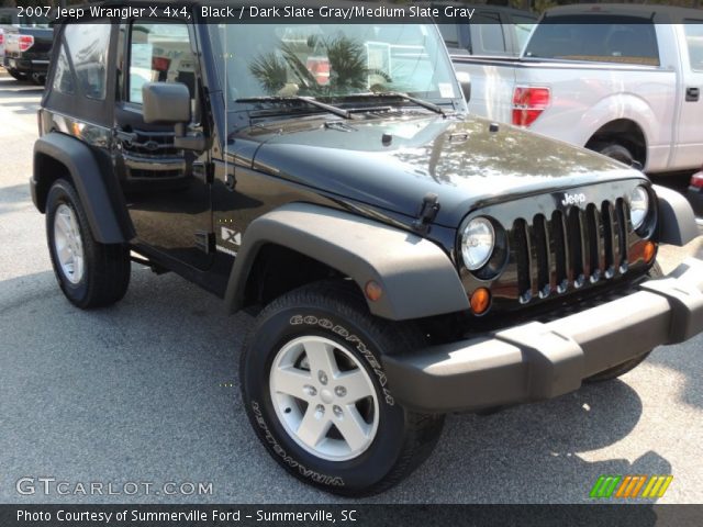 2007 Jeep Wrangler X 4x4 in Black