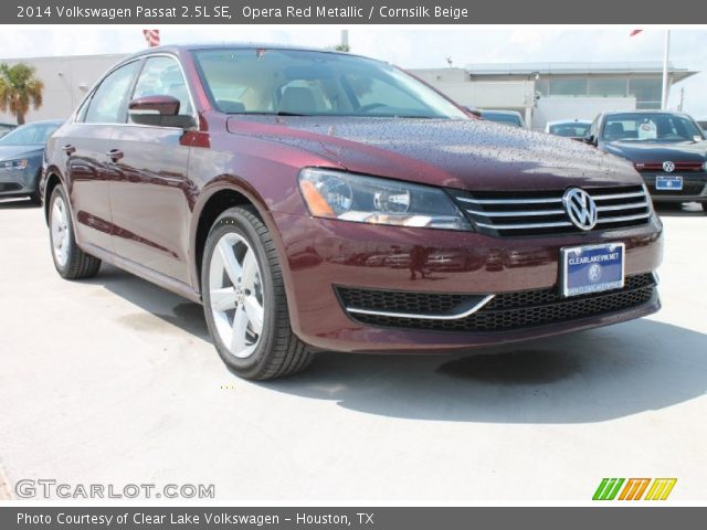 2014 Volkswagen Passat 2.5L SE in Opera Red Metallic