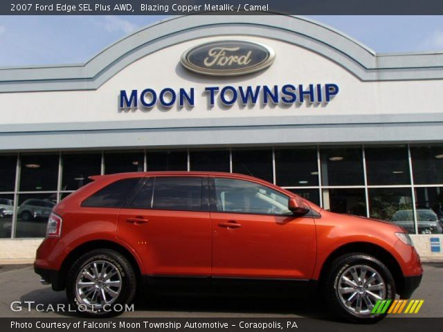 2007 Ford Edge SEL Plus AWD in Blazing Copper Metallic