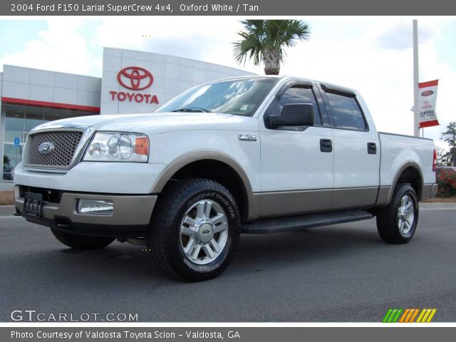 2004 Ford F150 Lariat SuperCrew 4x4 in Oxford White
