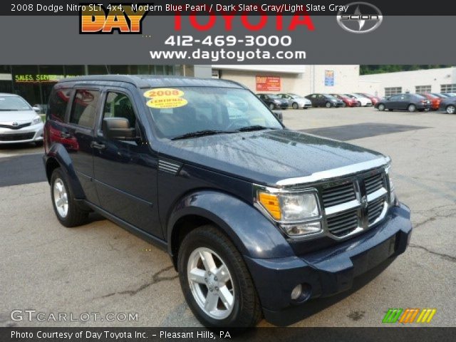 2008 Dodge Nitro SLT 4x4 in Modern Blue Pearl