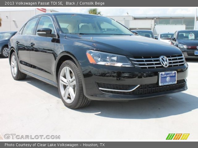 2013 Volkswagen Passat TDI SE in Black