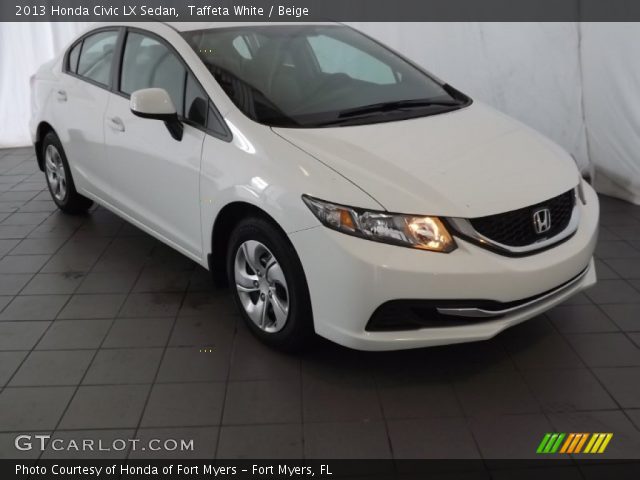 2013 Honda Civic LX Sedan in Taffeta White