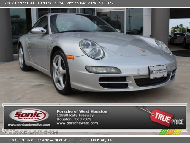 2007 Porsche 911 Carrera Coupe in Arctic Silver Metallic