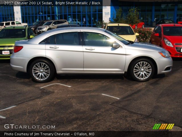 2012 Chrysler 200 LX Sedan in Bright Silver Metallic