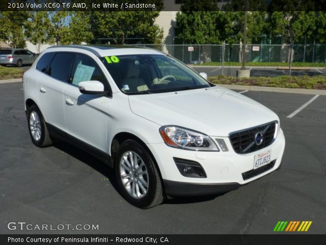 2010 Volvo XC60 T6 AWD in Ice White