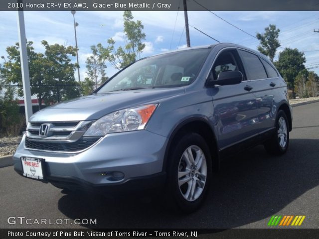 2010 Honda CR-V EX AWD in Glacier Blue Metallic