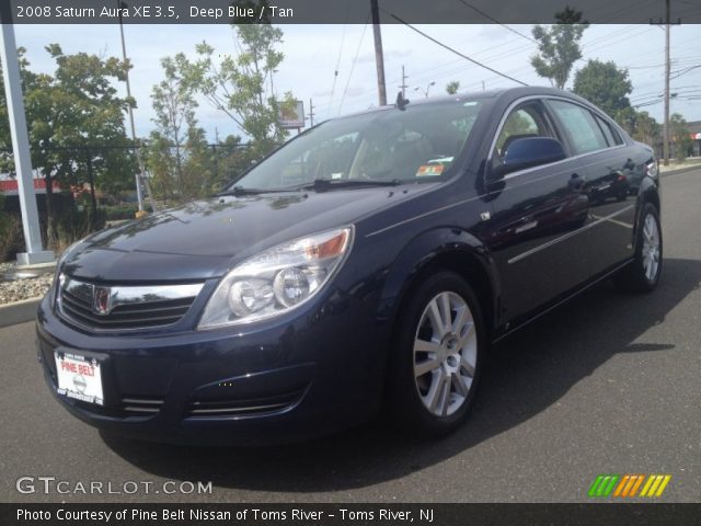 2008 Saturn Aura XE 3.5 in Deep Blue