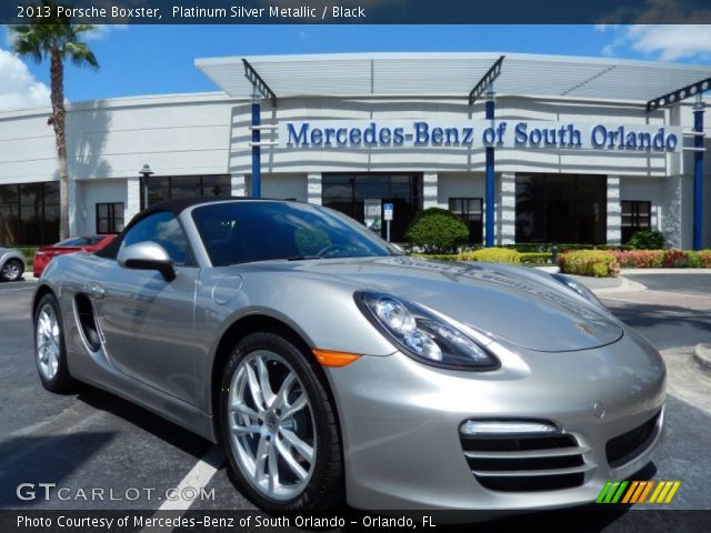 2013 Porsche Boxster  in Platinum Silver Metallic