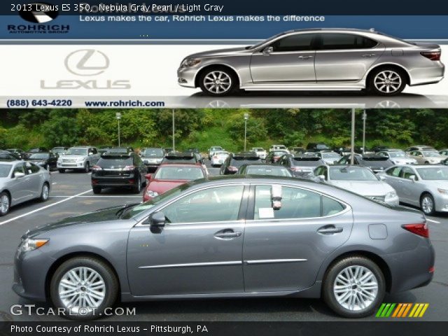 2013 Lexus ES 350 in Nebula Gray Pearl