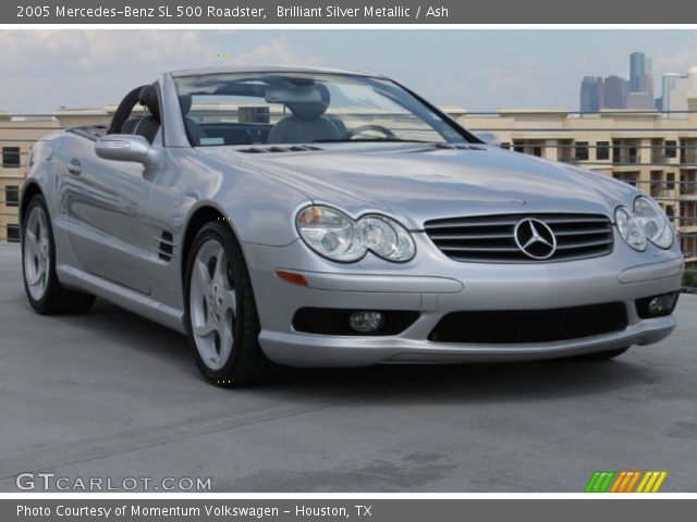 2005 Mercedes-Benz SL 500 Roadster in Brilliant Silver Metallic