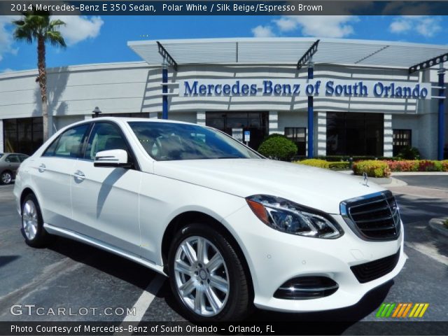 2014 Mercedes-Benz E 350 Sedan in Polar White