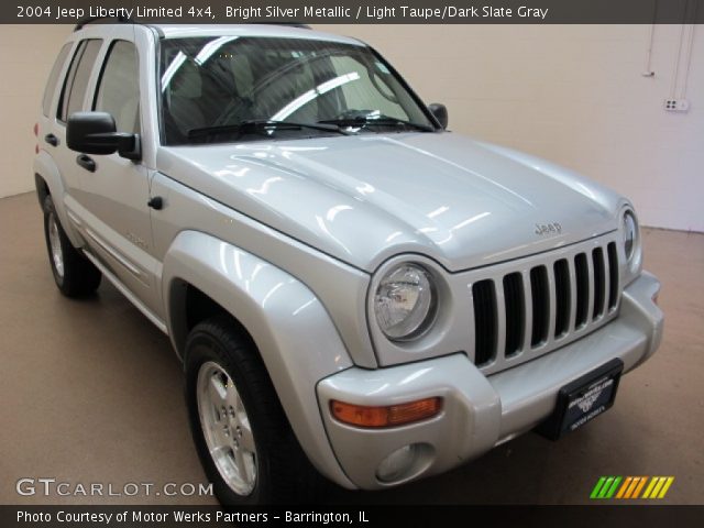 2004 Jeep Liberty Limited 4x4 in Bright Silver Metallic