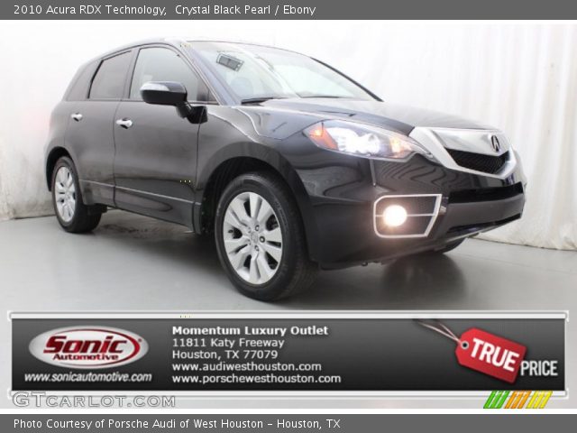2010 Acura RDX Technology in Crystal Black Pearl