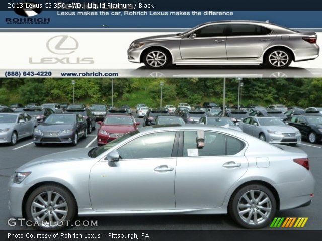 2013 Lexus GS 350 AWD in Liquid Platinum