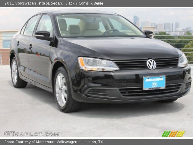 2011 Volkswagen Jetta SE Sedan in Black