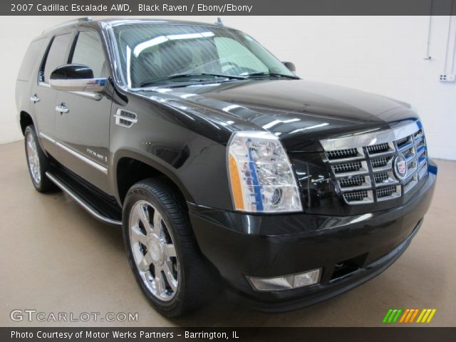 2007 Cadillac Escalade AWD in Black Raven