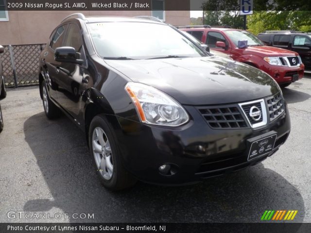2009 Nissan Rogue SL AWD in Wicked Black