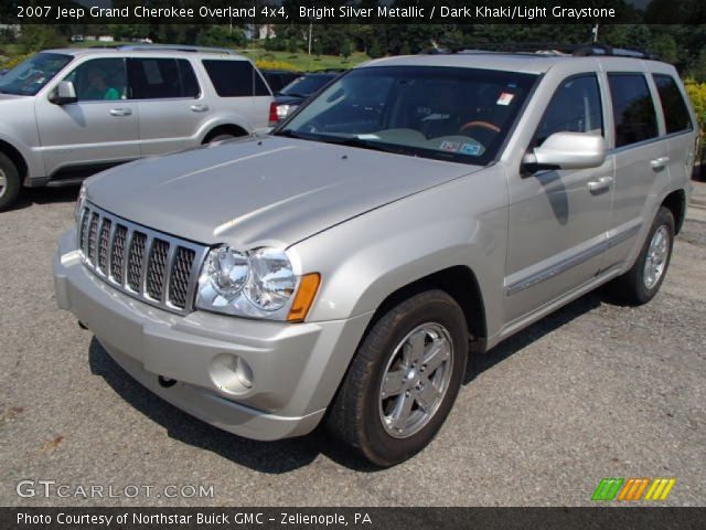 2007 Jeep Grand Cherokee Overland 4x4 in Bright Silver Metallic