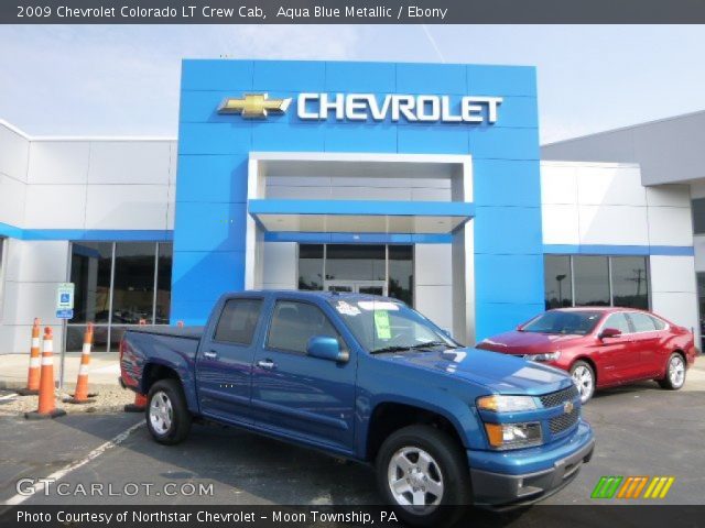 2009 Chevrolet Colorado LT Crew Cab in Aqua Blue Metallic