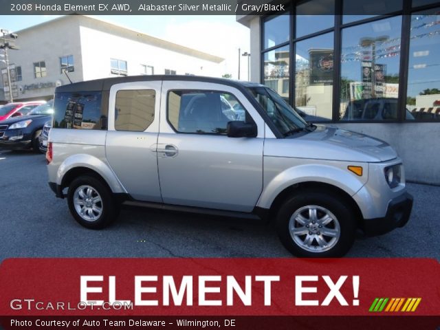 2008 Honda Element EX AWD in Alabaster Silver Metallic