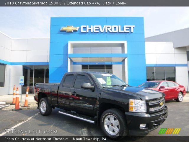 2010 Chevrolet Silverado 1500 LTZ Extended Cab 4x4 in Black