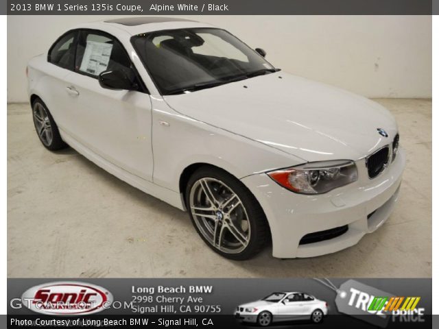 2013 BMW 1 Series 135is Coupe in Alpine White