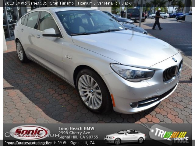 2013 BMW 5 Series 535i Gran Turismo in Titanium Silver Metallic