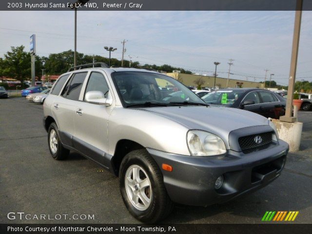 2003 Hyundai Santa Fe LX 4WD in Pewter